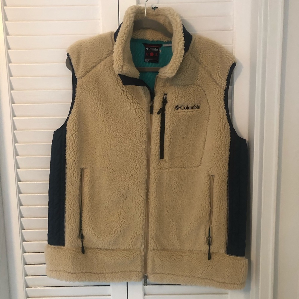 Men’s Columbia vest Large